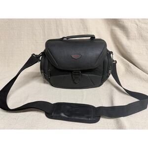 Annex Camera Bag Small DSLR Case Black Padded Divider Shoulder Strap